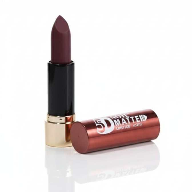 Note 5D Matte Lipstick – Long-Lasting, Velvet Smooth & Intense Color Finish