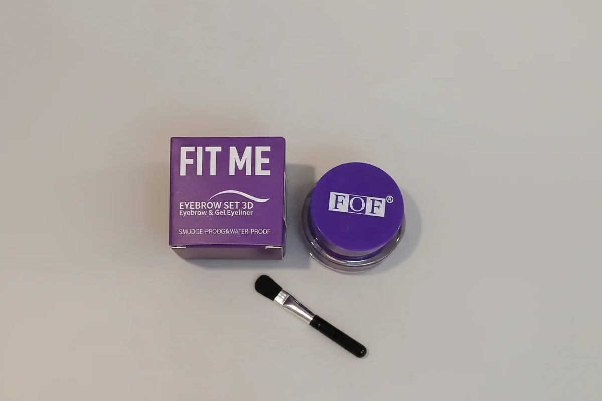 12 Shades , Perfect Brows & Eyes , 3d eyebrow  , gel eyeliner ,Makeupstashpk