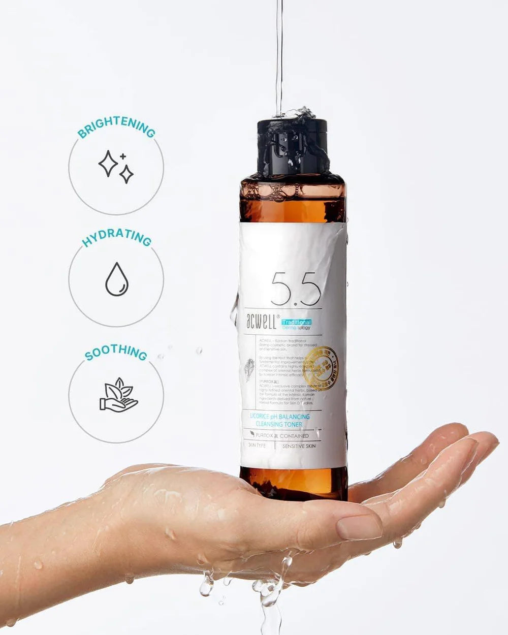 Acwell - Licorice Ph Balancing Cleansing Toner 150 ML - Makeup Stash Pakistan