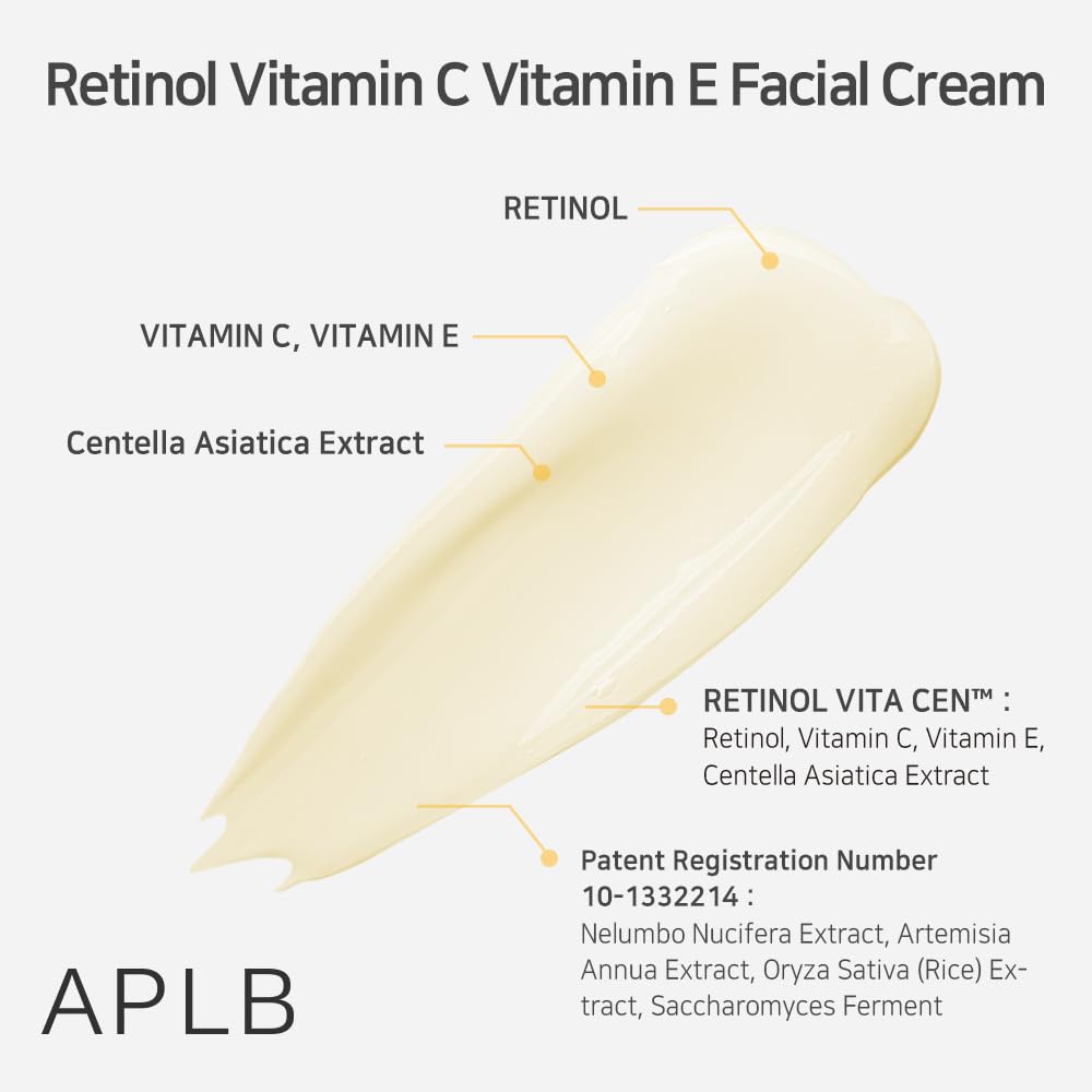 ALPB-Retinol Vitamin C Vitamin E Facial Cream 55ml  Makeup Stash Pakistan