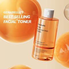 Genabelle toner, PDRN toner, hydrating facial toner, skin repair toner, Korean toner 300ml, glow toner, anti aging toner, K-beauty toner, moisturizing toner, skin barrier toner,Makeupstashpk