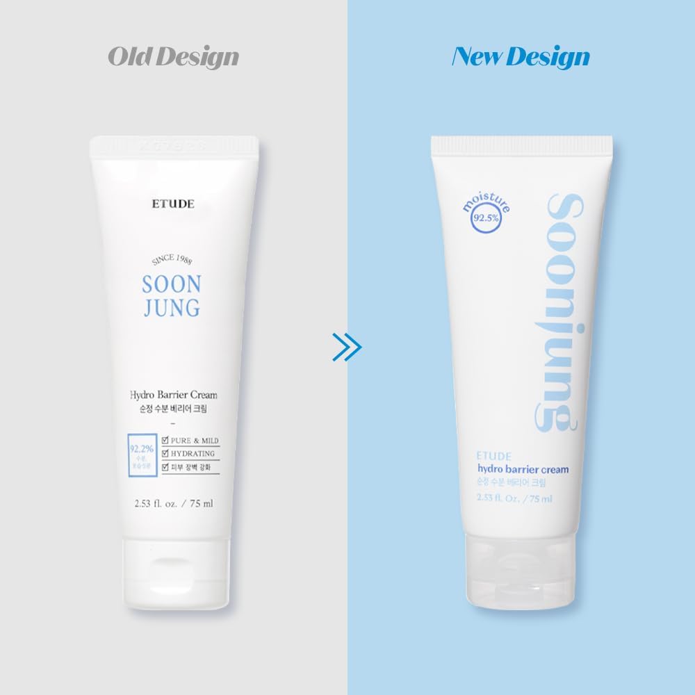 soon jung hydro barrier cream, etude moisturizer, korean moisturizer, hydro barrier cream, sensitive skin moisturizer, panthenol cream, madecassoside cream, skin barrier repair cream, lightweight face cream, soothing moisturizer - Makeupstashpk