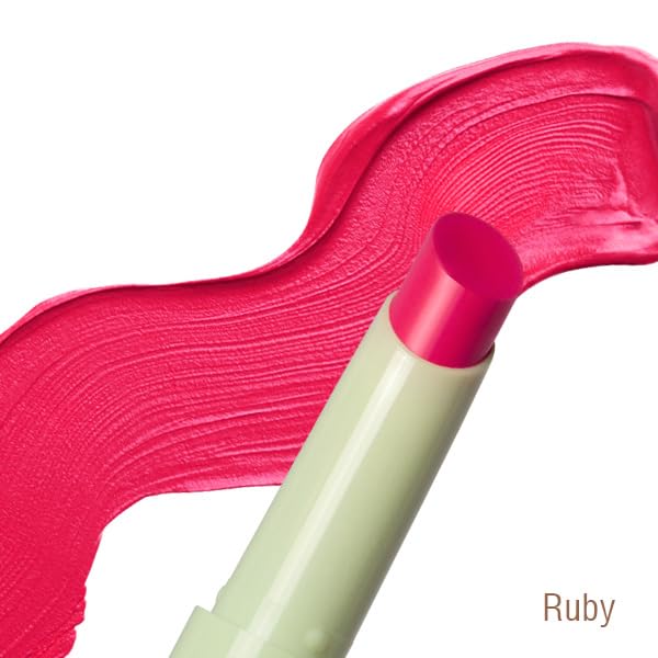 pixi beauty lip balm, Ruby lip balm, tinted lip balm, hydrating lip balm, ph lip balm, natural lip tint, rosy lip balm, glowing lips - Makeup Stash Pakistan