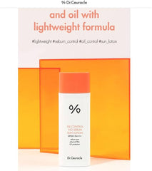 Dr. Ceuracle - 5a Control No Sebum Sun Lotion SPF50+PA++++ 50ml - Makeup Stash Pakistan
