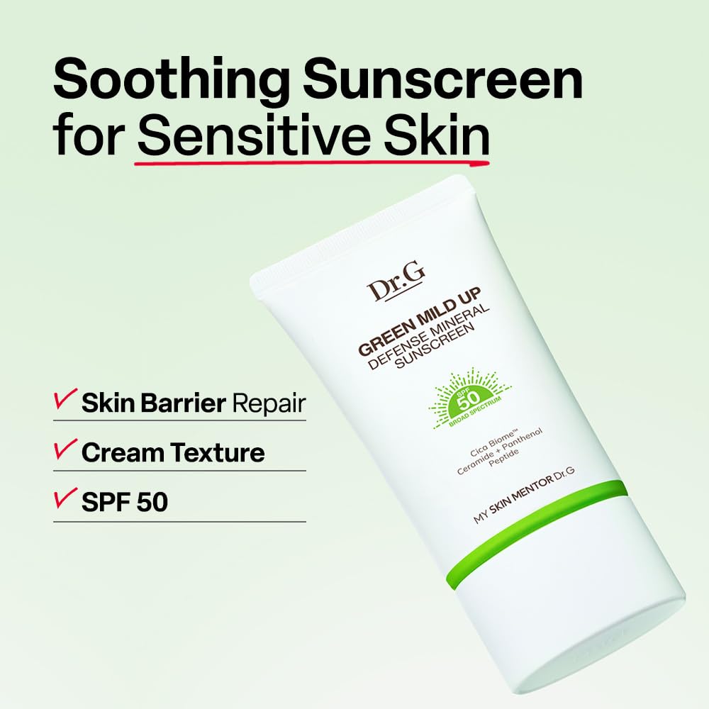 Dr. G,Sunscreen,Sun protection,Lightweight,Non-greasy,Non-comedogenic,Makeupstashpk