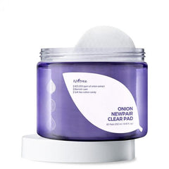 Isntree - Onion Newpair Clear Pad 60 EA 250ml - Makeup Stash Pakistan

