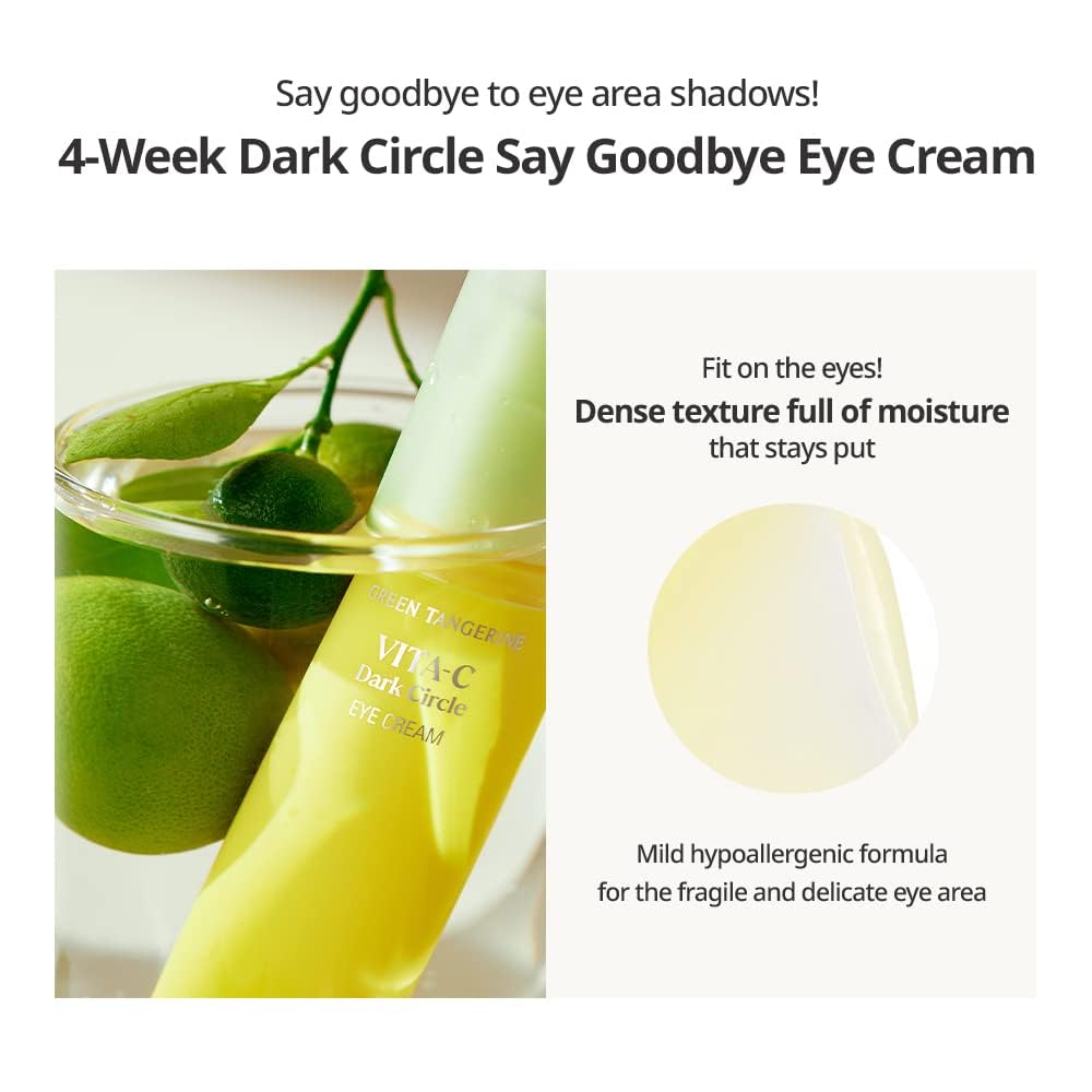 Goodal - Green Tangerine Vita C Dark Circle Eye Cream 30ml - Makeup Stash Pakistan

