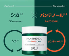 Panthenol Cica cream, Korean skincare moisturizer, acne soothing cream, cica blemish cream, sensitive skin repair cream, hydrating face cream Korea- Makeup Stash Pakistan