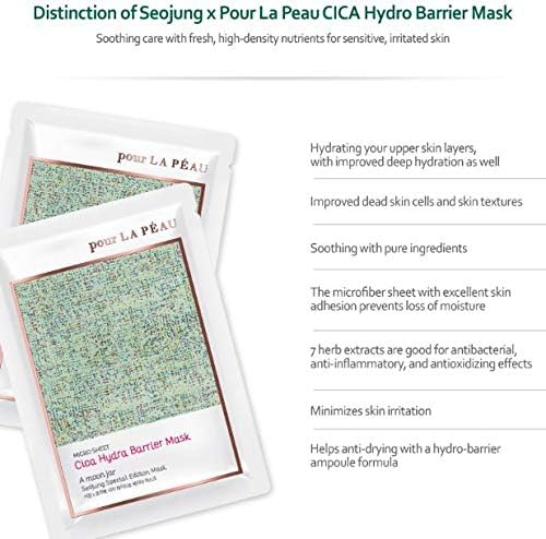 Cica Hydra Barrier Mask, Soothing Care, Revitalizing, Purifying, Hydrating, Anti-aging With No Harsh Chemicals for Sensitive, Irritated Skin - Makeup Stash Pakistan