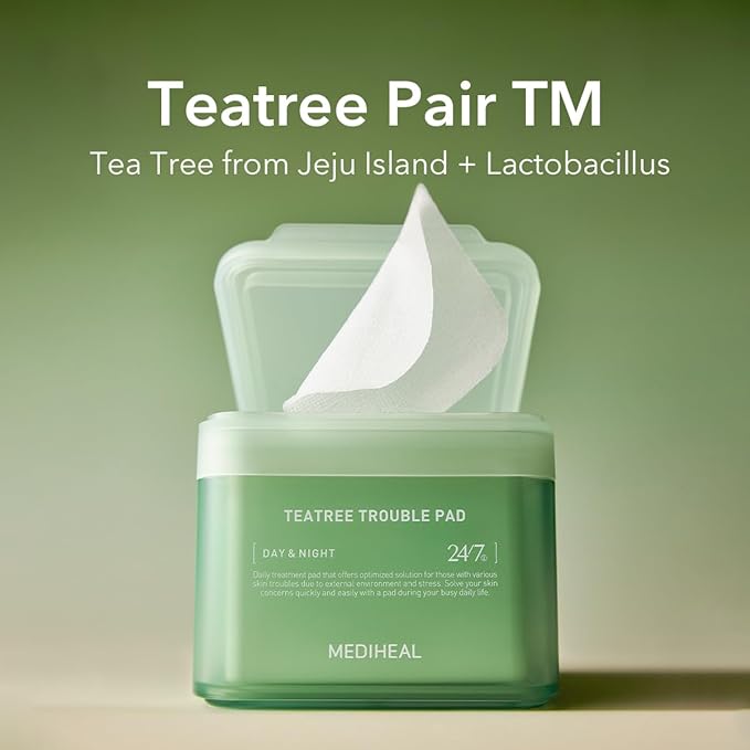Mediheal - Tea Tree Trouble Pad 100 Pads -Makeup Stash Pakistan

