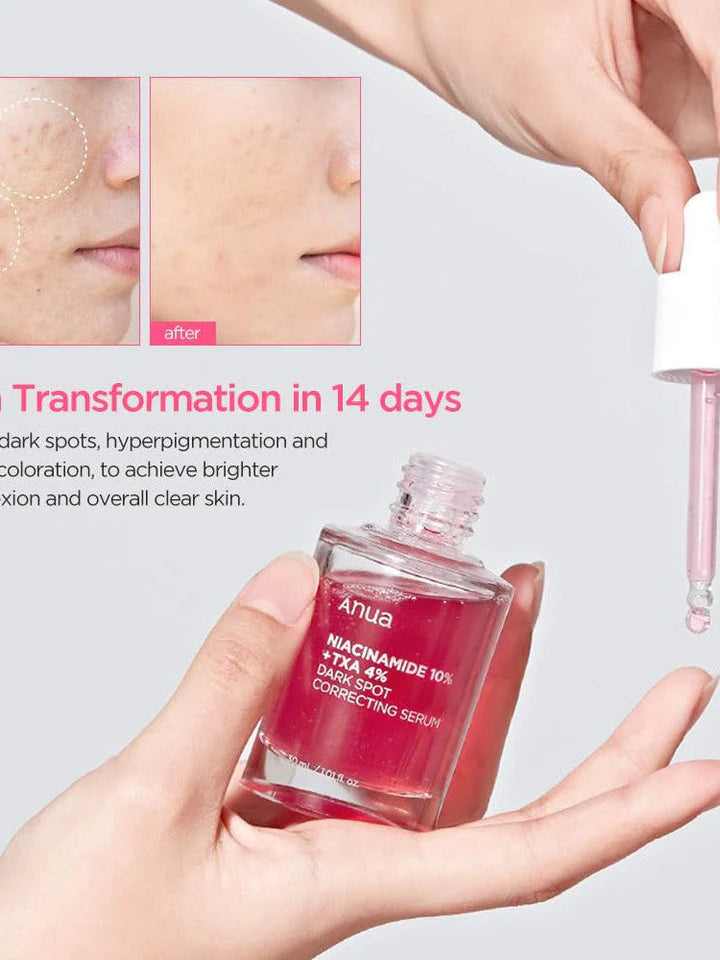 Anua  Niacinamide 10+ TXA 4 Serum 30ml -Makeup Stash Pakistah