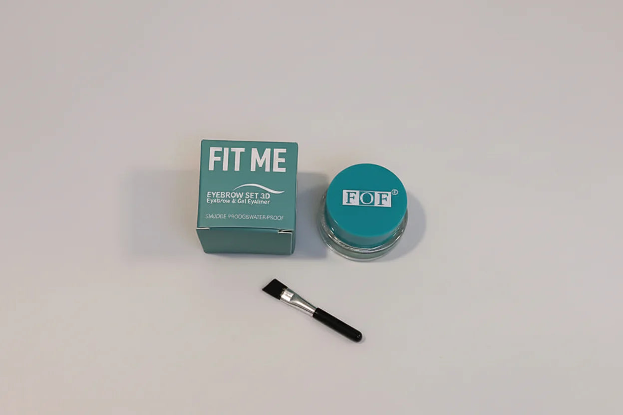 12 Shades , Perfect Brows & Eyes , 3d eyebrow  , gel eyeliner ,Makeupstashpk