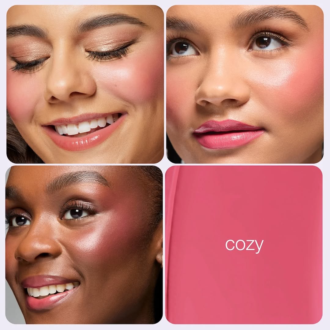  Creamy , Blush & Lip Tint , hydration, natural finish ,Makeup Stash Pakistan