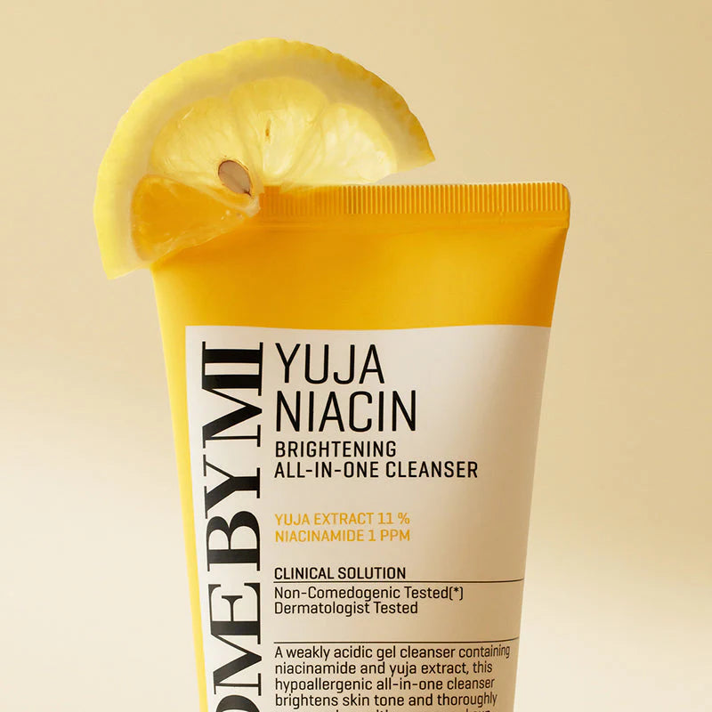SOME BY MI - Yuja Niacin Brightening All-In-One Cleanser 100ml-Makeup Stash Pakistan