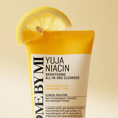 SOME BY MI - Yuja Niacin Brightening All-In-One Cleanser 100ml-Makeup Stash Pakistan