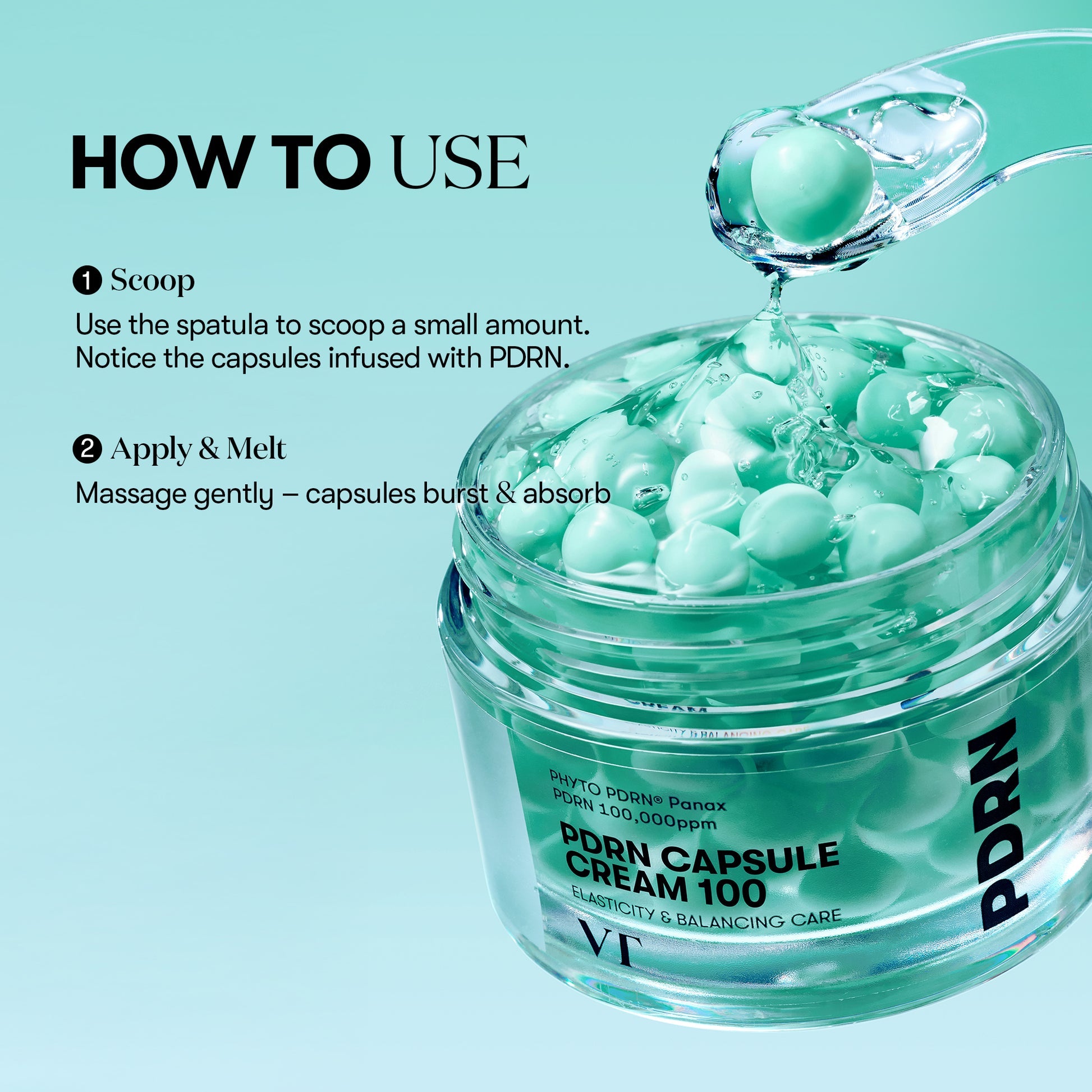 VT PDRN Capsule Cream, VT Cream, Korean Face Cream, PDRN Cream, VT Cosmetics, Korean Skincare, Hydrating Face Cream, Firming Cream, Anti Aging Moisturizer,Makeupstashpk