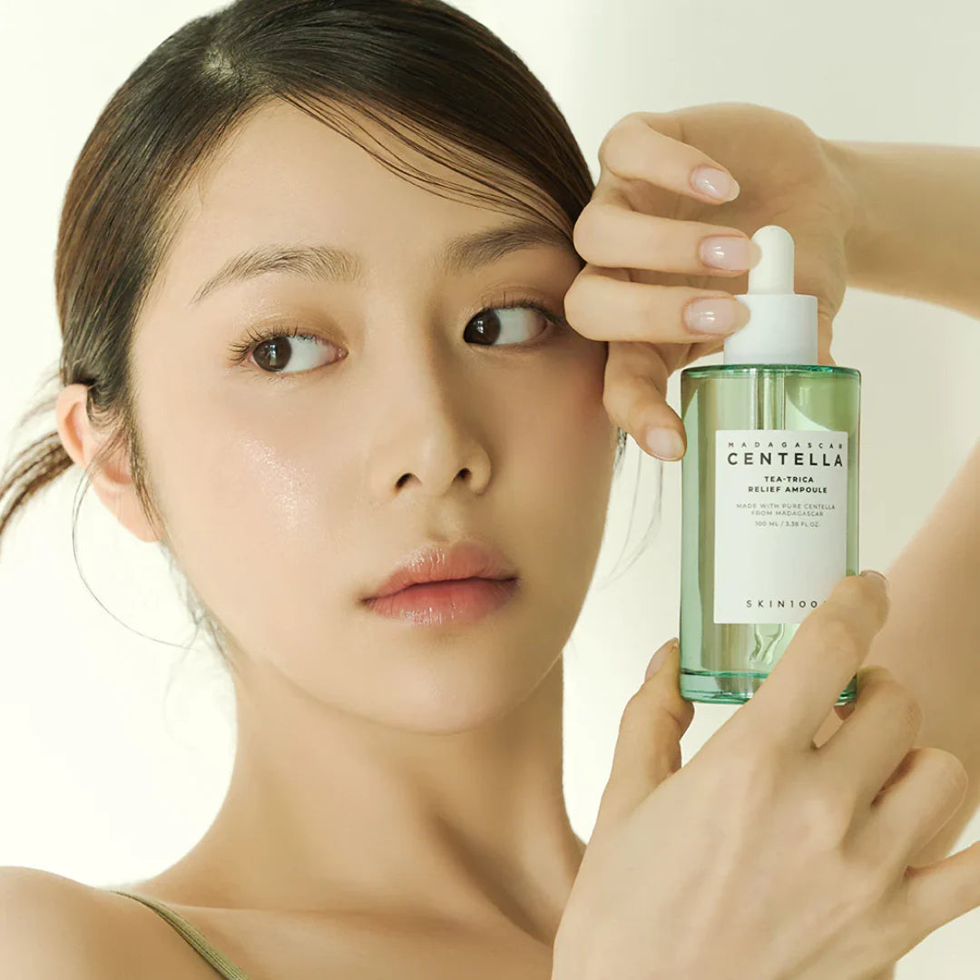 Skin1004 - Madagascar Centella Tea-Trica Relief Ampoule 100ml - Makeup Stash Pakistan