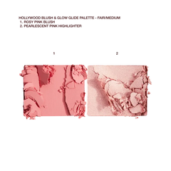 Charlotte Tilbury Blush & Glow Glide Palette – Radiant Cheek & Highlight Duo