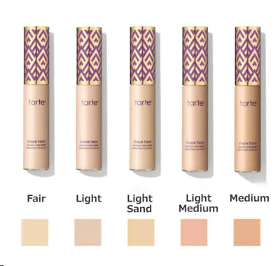 tarte 29N light medium, full coverage concealer, contour concealer, best concealer for dark circles, long lasting concealer, tarte makeup, crease proof concealer, brightening concealer, matte finish concealer - Makeup Stash Pakistan
