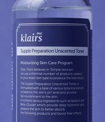 Klairs - Supple Preparation Unscented Toner 180ml-Makeup Stash Pakistan