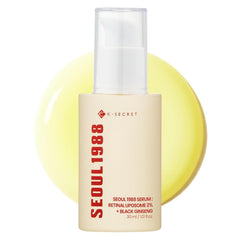 K-Secret Seoul 1988 Retinal Liposome 2% + Black Ginseng Serum 30ml – Anti-Aging, Firming & Brightening Korean Serum