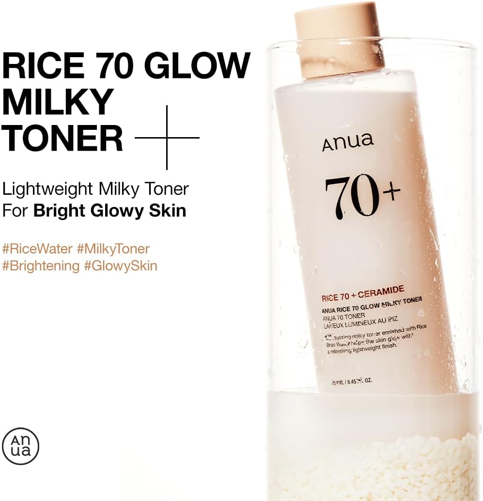 Anua,Toner,Milky Toner,Glass Skin Glow,Hydrating toner,Brightening Toner,Makeupstashpk