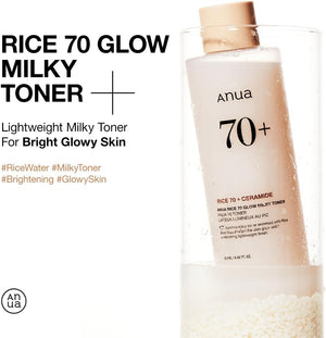 Anua,Toner,Milky Toner,Glass Skin Glow,Hydrating toner,Brightening Toner,Makeupstashpk