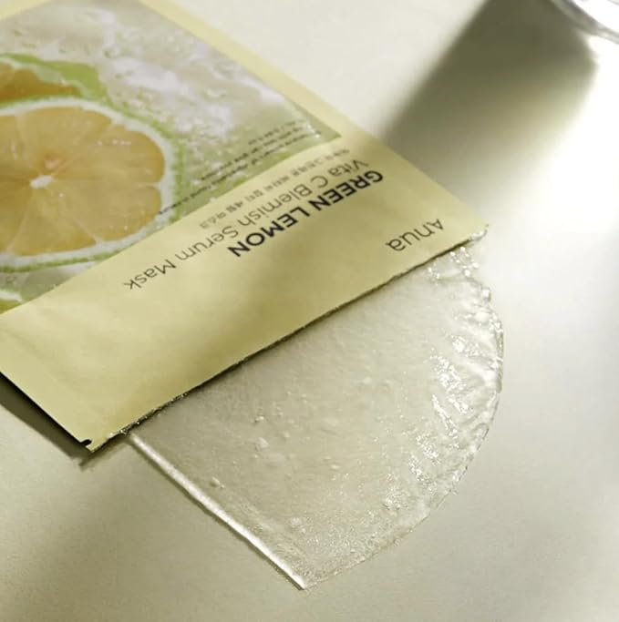 Anua - Green Lemon Vita C Blemish Serum Mask Sheet 25ml -Makeup Stash Pakistan
