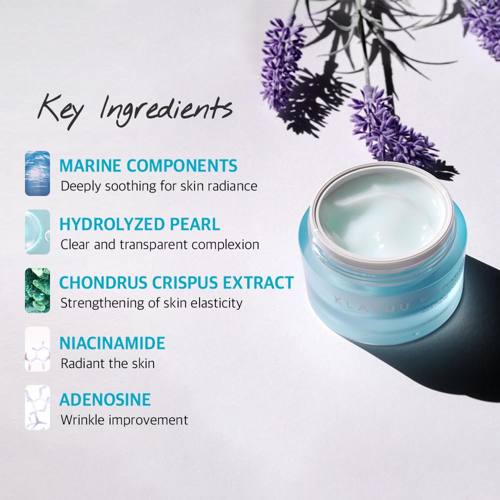 AQUA CREAM, Cooling Effect , Light Weight Texture, Hypoallergenic , Soothing ,  Wrinkle Care Cream , Niacinamide Makeupstashpk