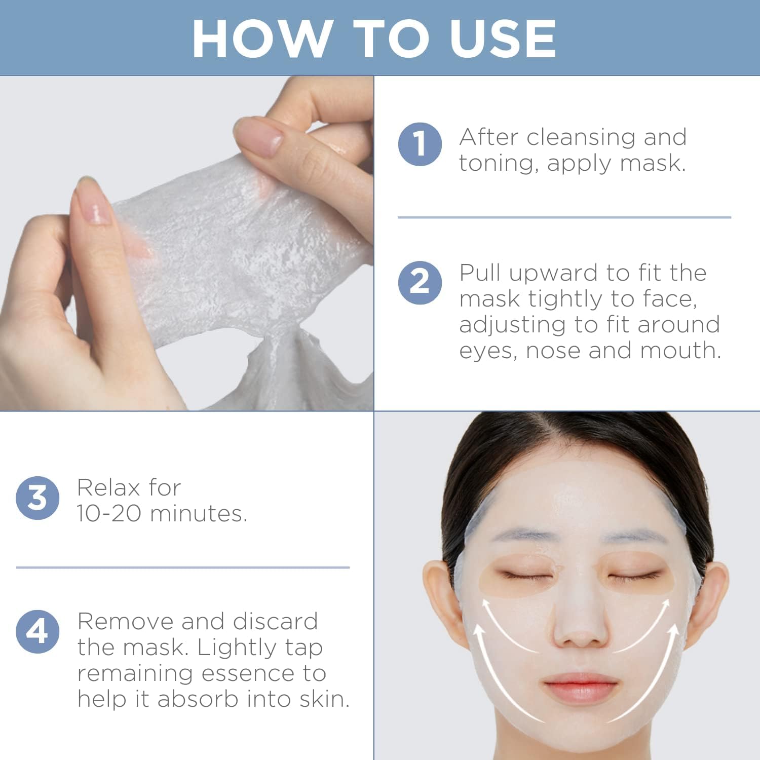Mediheal Hyaluronate Watermide Essential Mask Sheet – Deep Hydration Korean Face Mask for Plump & Glowing Skin