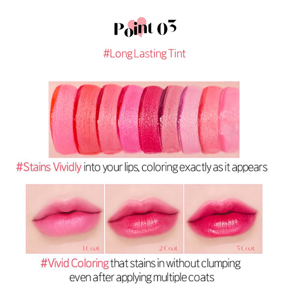 dear darling water gel tint, korean lip tint, watermelon red lip tint, juicy lip tint korea, gradient lip stain - Makeup Stash Pakistan