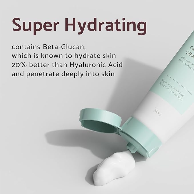 iunik Beta Glucan Daily Moisture Cream 60 ML - Makeup Stash Pakistan