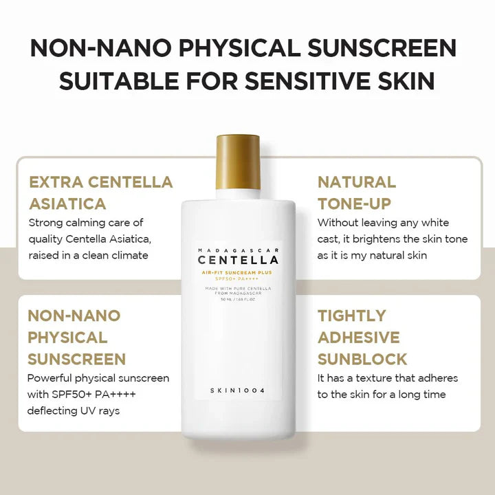 Ultra-Light Protection , Calming Care , No White Cast , Matte Finish Sunscreen , Non Greasy  Makeupstashpk