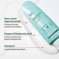Dr. G,Brightening,Peeling Gel,Gentle Exfoliator,Face Scrub,Radiant Skin,Makeupstashpk