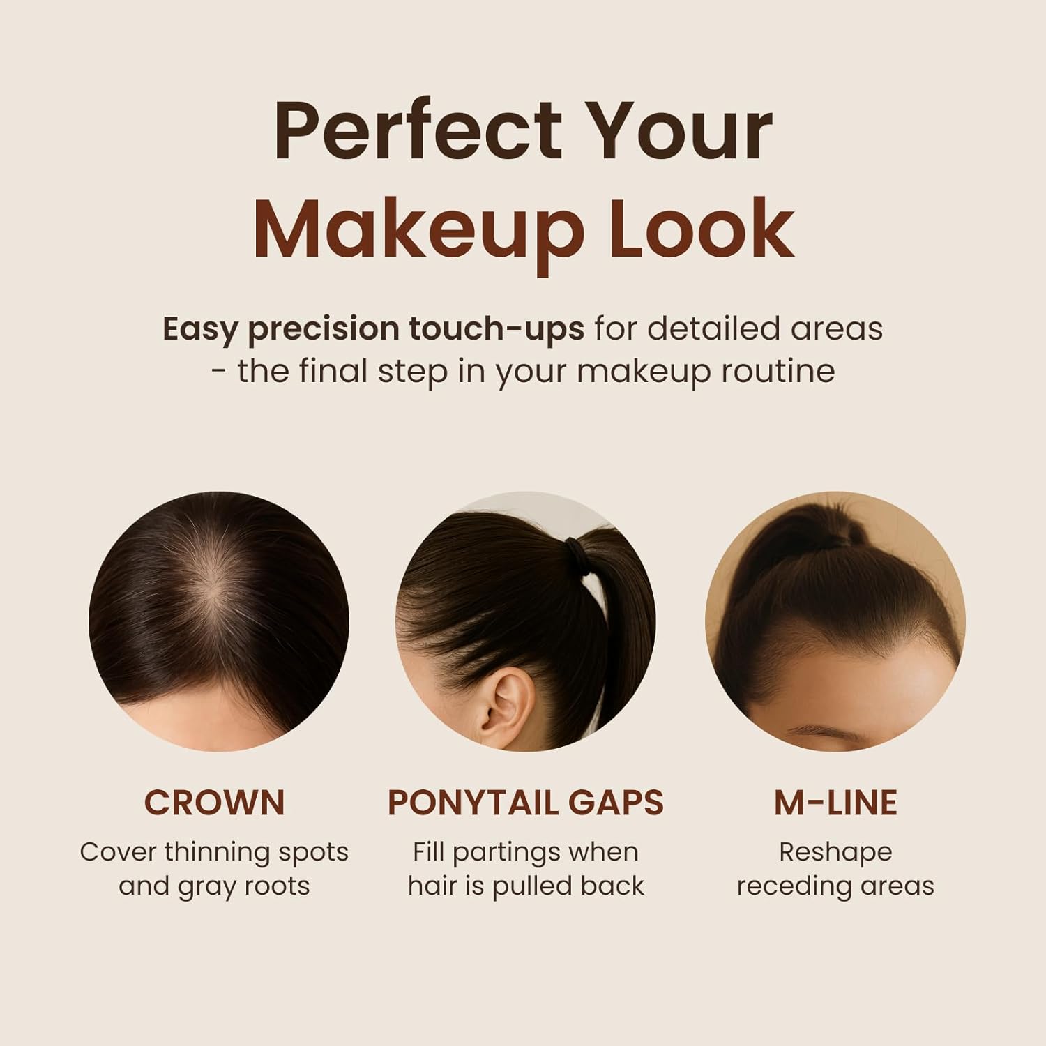 The Face Shop - Quick Hair Puff 01 Natural Brown 7g - Makeup Stash Pakistan