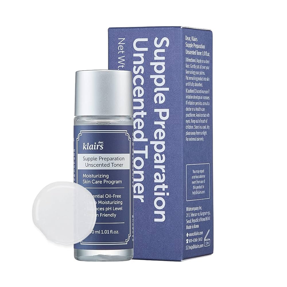Klairs - Supple Preparation Unscented Toner 30ml-Makeup Stash Pakistan