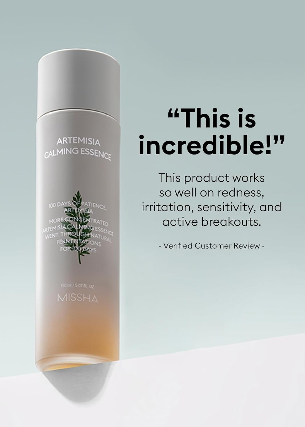 Missha - Artemisia Calming Essence 150ml - Makeup Stash Pakistan