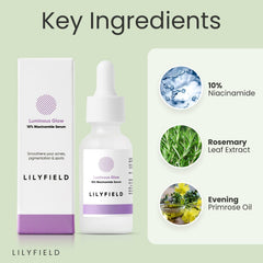  Glow Serum, Smoothen Acne, Pigmentation & Spots. Enlarged Pores, Uneven Skin Tone, Brighten, for Sensitive Skin, Korean Skin care, Makeupstashpk