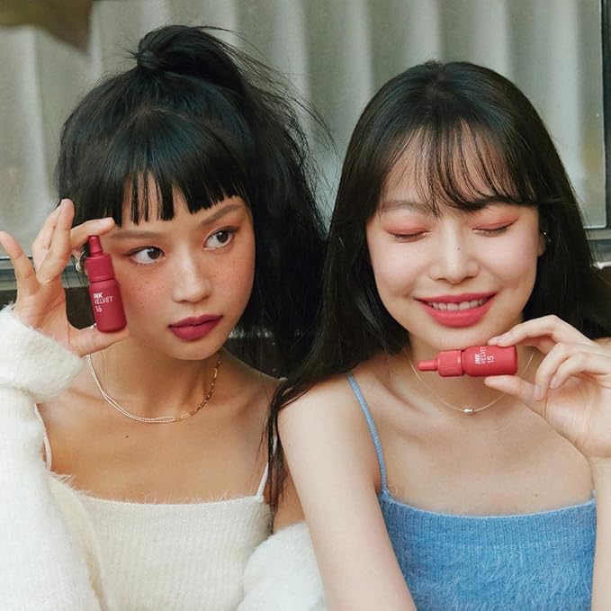 Peripera Ink Velvet No. 16 – Heart Fuchsia Pink | Soft Matte Lip Tint