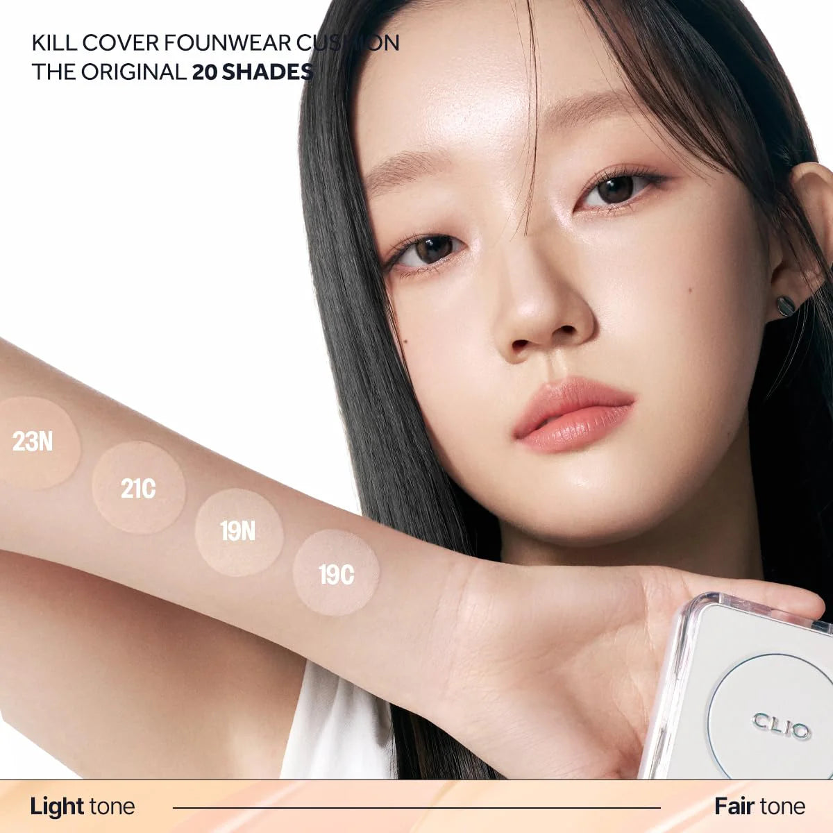 clio cushion foundation, kill cover founwear cushion, clio 21c lingerie, korean cushion foundation, full coverage cushion, long lasting foundation, k beauty makeup, clio refill cushion,Makeupstashpk