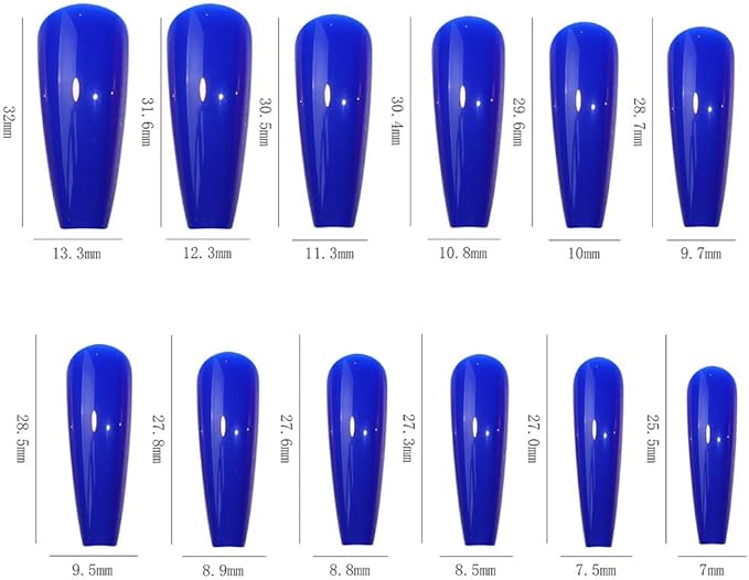 576 Pcs Colorful Fake Nails Set Acrylic Nails Stick on Women'S Nails,False Nails for Nail Art DIY.(24 Colors) - Makeup Stash Pakistan