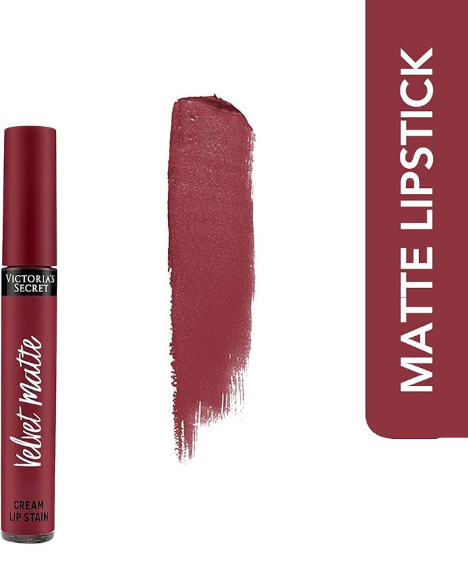 Victoria's Secret Velvet Matte Cream Lip Stain .11 oz (Drama) - Makeup Stash Pakistan 
