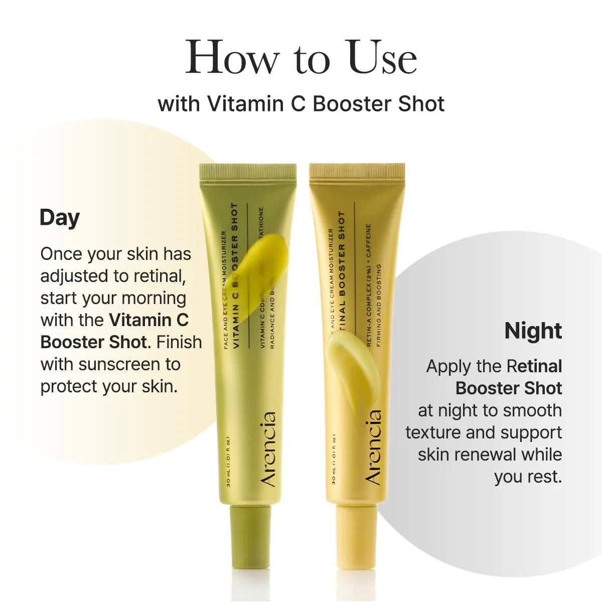 arencia retinal booster shot, arencia retinal cream, arencia moisturizer, retinal face cream, retinal eye cream, anti aging moisturizer, korean skincare, korean retinal cream, retinaldehyde cream, wrinkle repair cream, fine lines treatment, firming face cream, niacinamide moisturizer, peptide moisturizer - Makeupstashpk