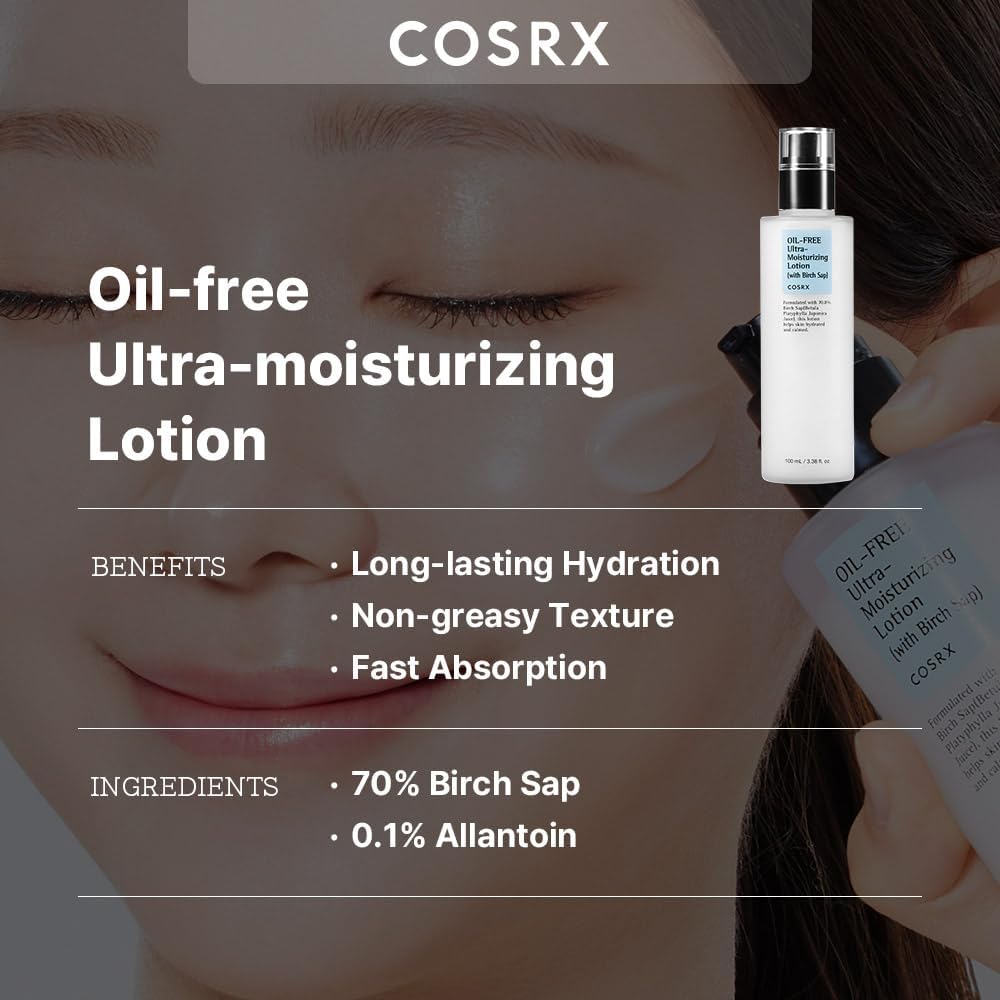  Lightweight ,Hydration ,Sensitive ,Oily Skin ,Moisturizing Lotion - Makeup Stash Pakistan