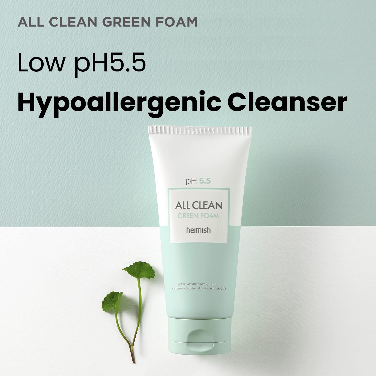 Heimish - All clean Green foam 150g - Makeup Stash Pakistan