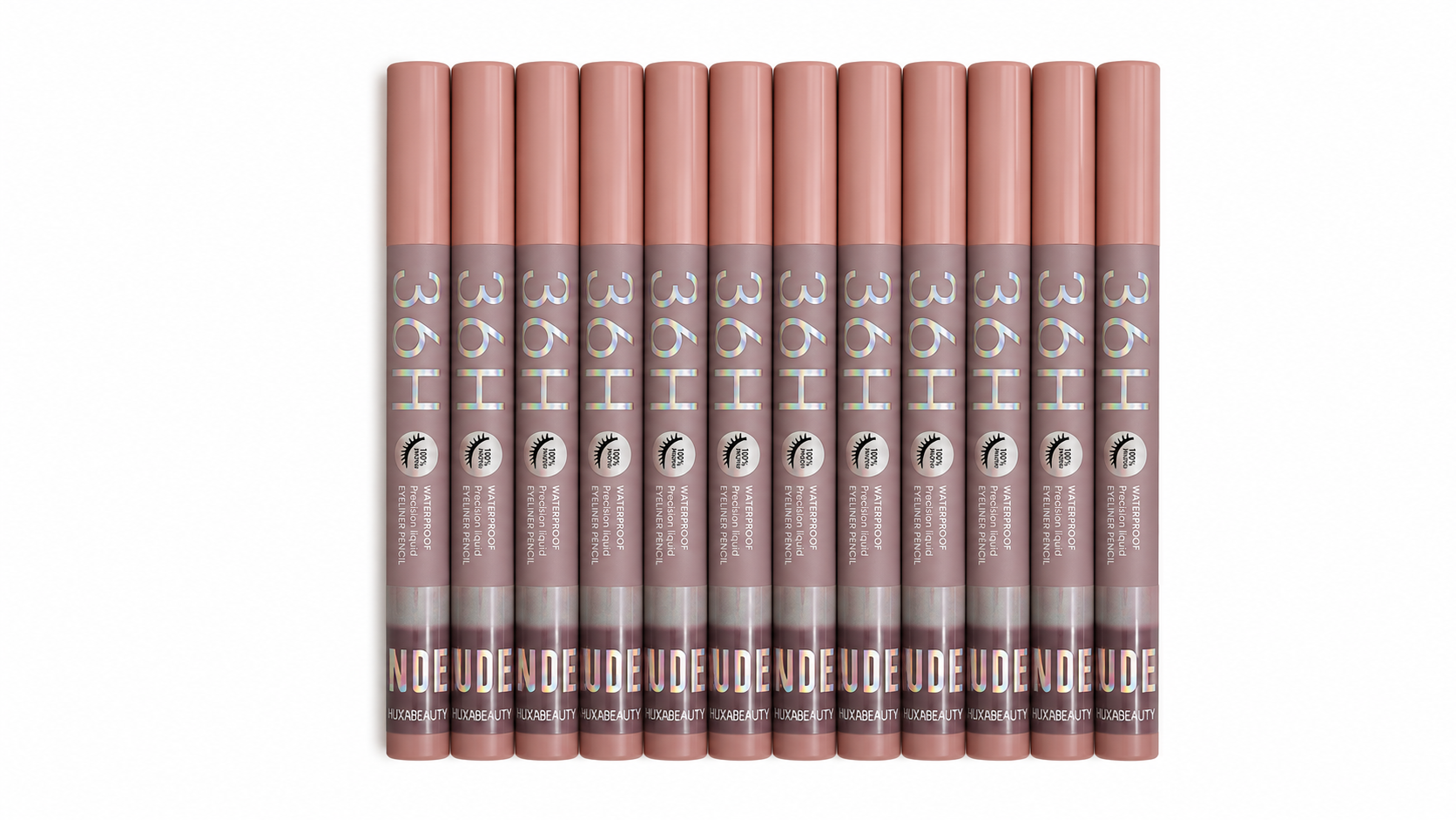 HUXIABEAUTY, HUXIABEAUTY Eyeliner, NUDE Eyeliner, Waterproof Eyeliner, Liquid Eyeliner, Precision Eyeliner, Eyeliner Pencil, 36H Eyeliner, Long Lasting Eyeliner, Smudge Proof Eyeliner, Quick Dry Eyeliner, Black Eyeliner, Matte Eyeliner, Eye Makeup, Waterproof Makeup, Winged Eyeliner - Makeupstashpk