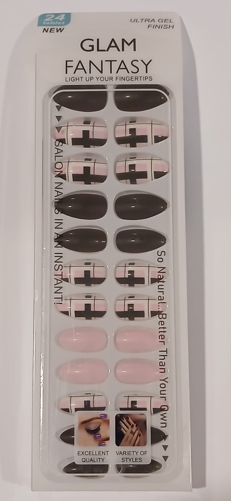 Glam Fantasy Light Up Your Fingertips Nails - Makeup Stash Pakistan