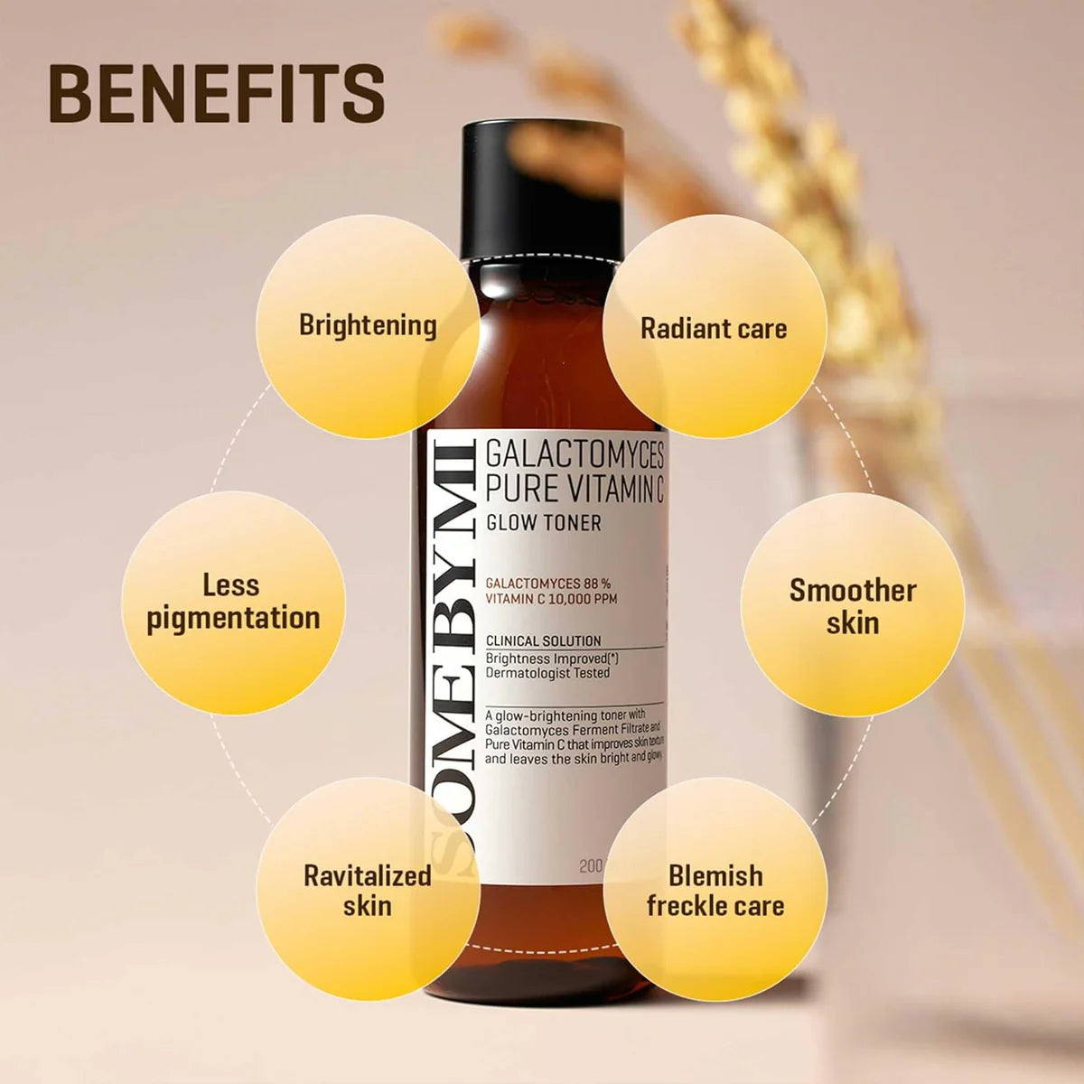 Vitamin C Toner, Glow Toner, Brightening Toner, Galactomyces Toner, Korean Skincare Pakistan, Dark Spot Toner, Skin Glow Toner, Some By Mi Pakistan, Korean Beauty Products, Niacinamide Toner, Hydrating Toner, Radiance Boost Toner, Uneven Skin Tone Toner, Face Brightening Toner,-Makeup Stash Pakistan