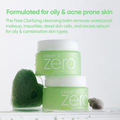 Banila Co Pore Clarifying, Clean It Zero Balm, Acne Cleansing Balm Pakistan, Oil Control Cleanser, Pore Minimizing Balm, Korean Skincare Cleanser