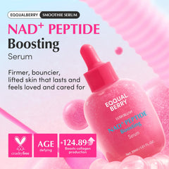 Eqqualberry serum, NAD+ serum, peptide serum, anti aging serum, brightening face serum, firming serum, glow boosting serum, Korean skincare serum, elasticity improving serum,Makeupstashpk